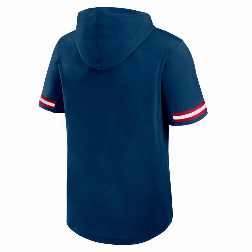 Houston Texans Optimal Play Short Sleeve Hooded T-Shirt Navy