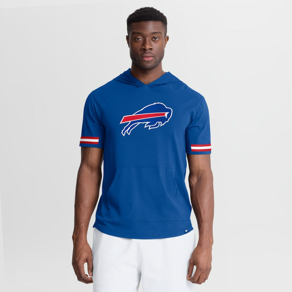 Buffalo Bills Optimal Play Short Sleeve Hooded T-Shirt Royal