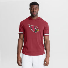 Arizona Cardinals Optimal Play Short Sleeve Hooded T-Shirt Cardinal