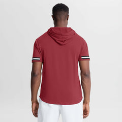 Arizona Cardinals Optimal Play Short Sleeve Hooded T-Shirt Cardinal