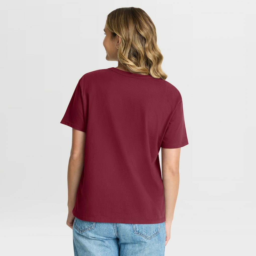 Washington Commanders Women's Fade Legacy T-Shirt Burgundy