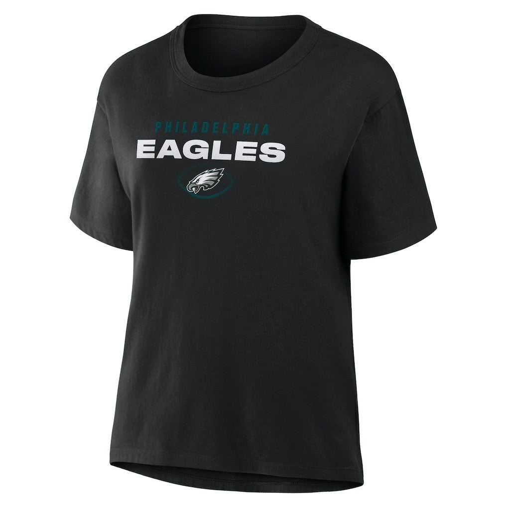 Philadelphia Eagles Women's Fade Legacy T-Shirt Black