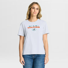 Miami Dolphins Women's Fade Legacy T-Shirt White