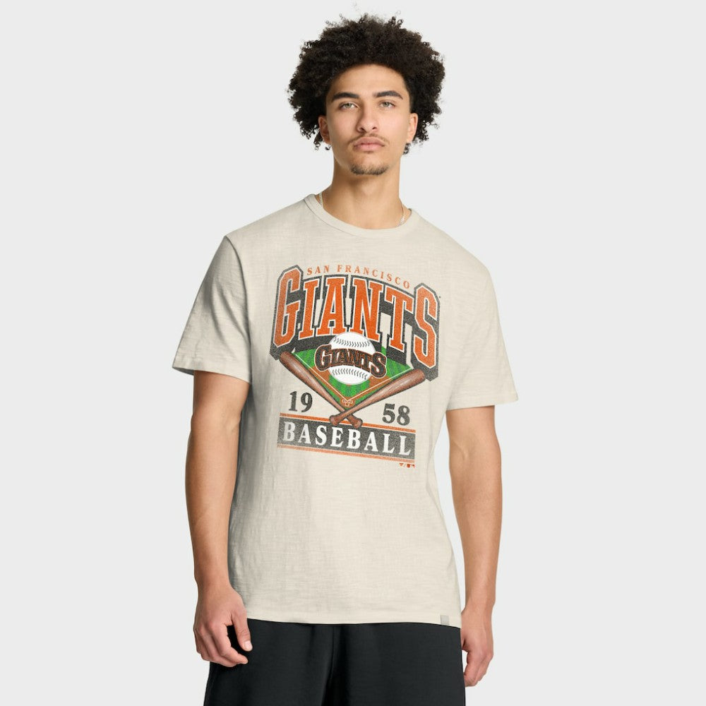 San Francisco Giants Fanatics Stadium Slub T-Shirt - Tan T-shirts