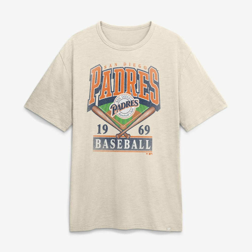 San Diego Padres Fanatics Stadium Slub T-Shirt - Tan T-shirts