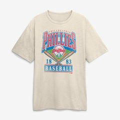 Philadelphia Phillies Fanatics Stadium Slub T-Shirt - Tan T-shirts