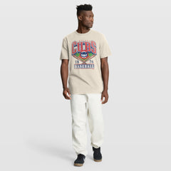 Chicago Cubs Fanatics Stadium Slub T-Shirt - Tan T-shirts