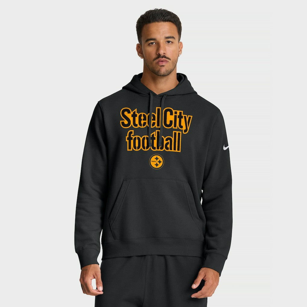 Pittsburgh Steelers Local Club Hoodie Black