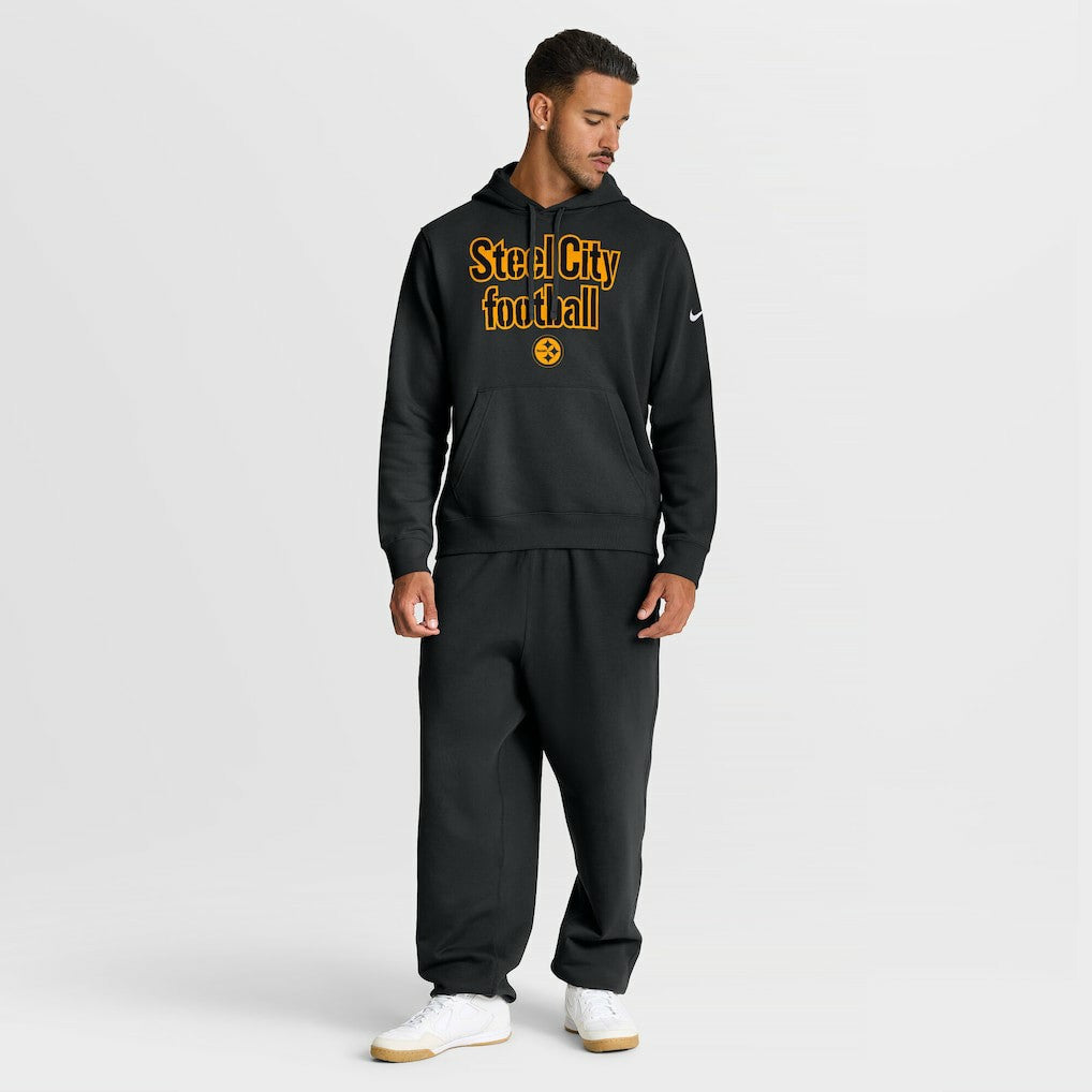 Pittsburgh Steelers Local Club Hoodie Black
