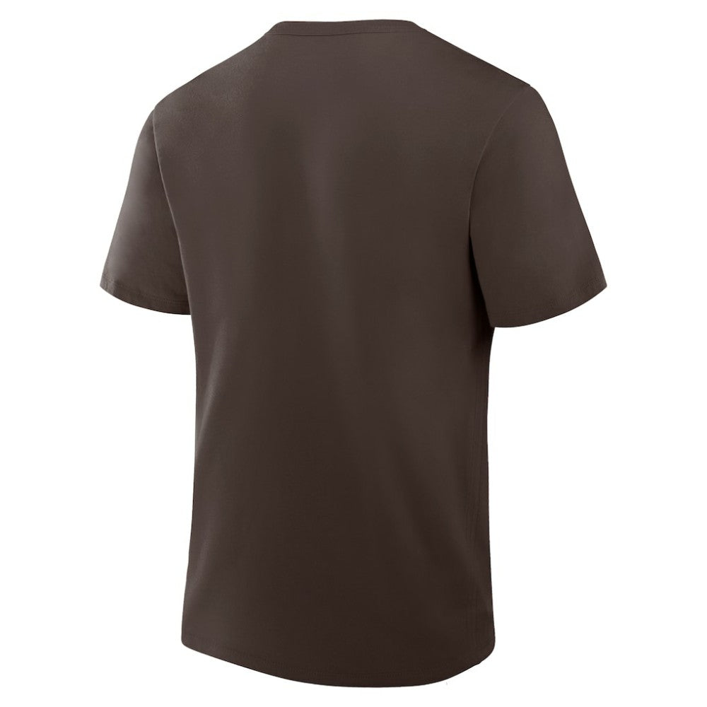 San Diego Padres Fanatics 2025 MLB Postseason Locker Room T-Shirt - Brown T-shirts
