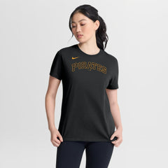 Pittsburgh Pirates Nike Women's Wordmark T-Shirt - Black T-shirts