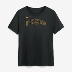 Pittsburgh Pirates Nike Women's Wordmark T-Shirt - Black T-shirts