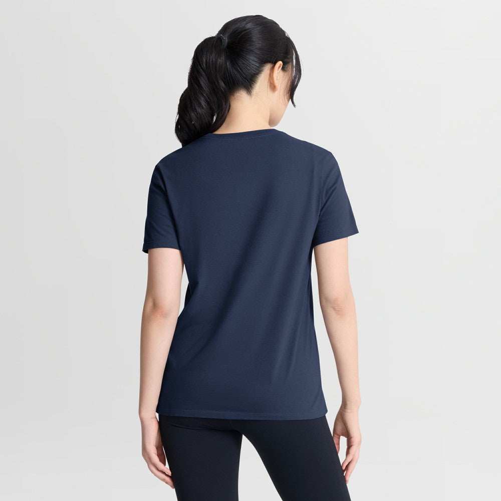 Cleveland Guardians Nike Women's Wordmark T-Shirt - Navy T-shirts