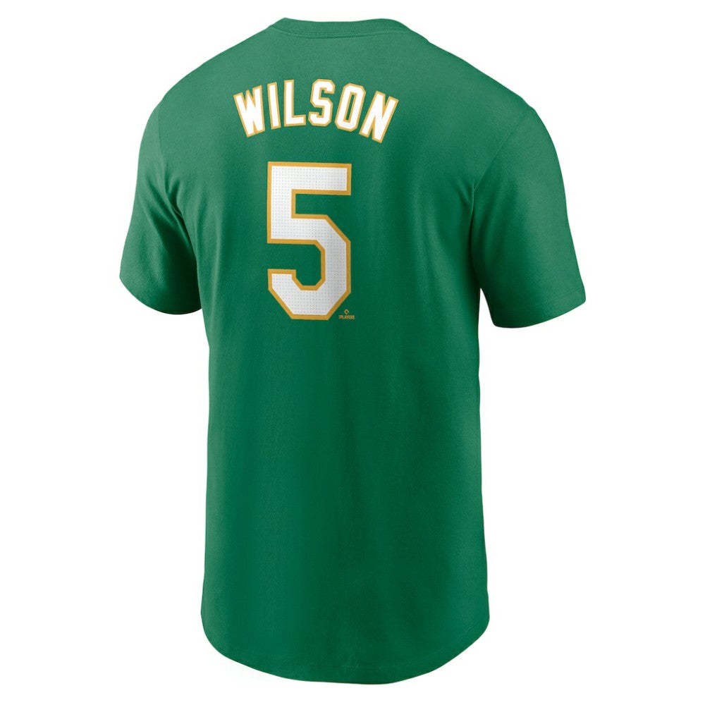 Jacob Wilson Athletics Nike Fuse Name & Number T-Shirt - Green T-shirts