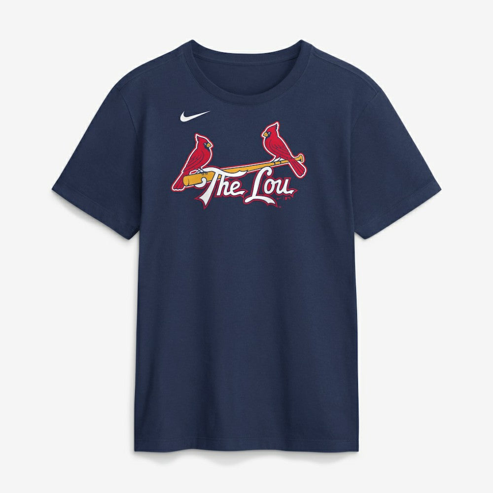 St. Louis Cardinals Nike City Connect Large Logo T-Shirt - Navy T-shirts