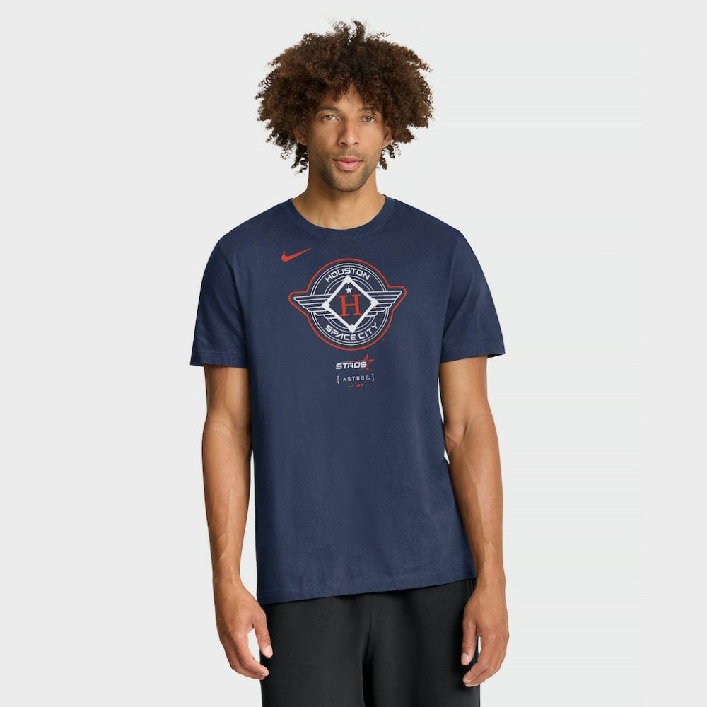 Houston Astros Nike City Connect Large Logo T-Shirt - Navy T-shirts