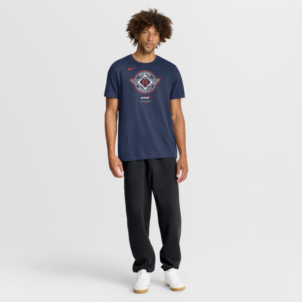 Houston Astros Nike City Connect Large Logo T-Shirt - Navy T-shirts