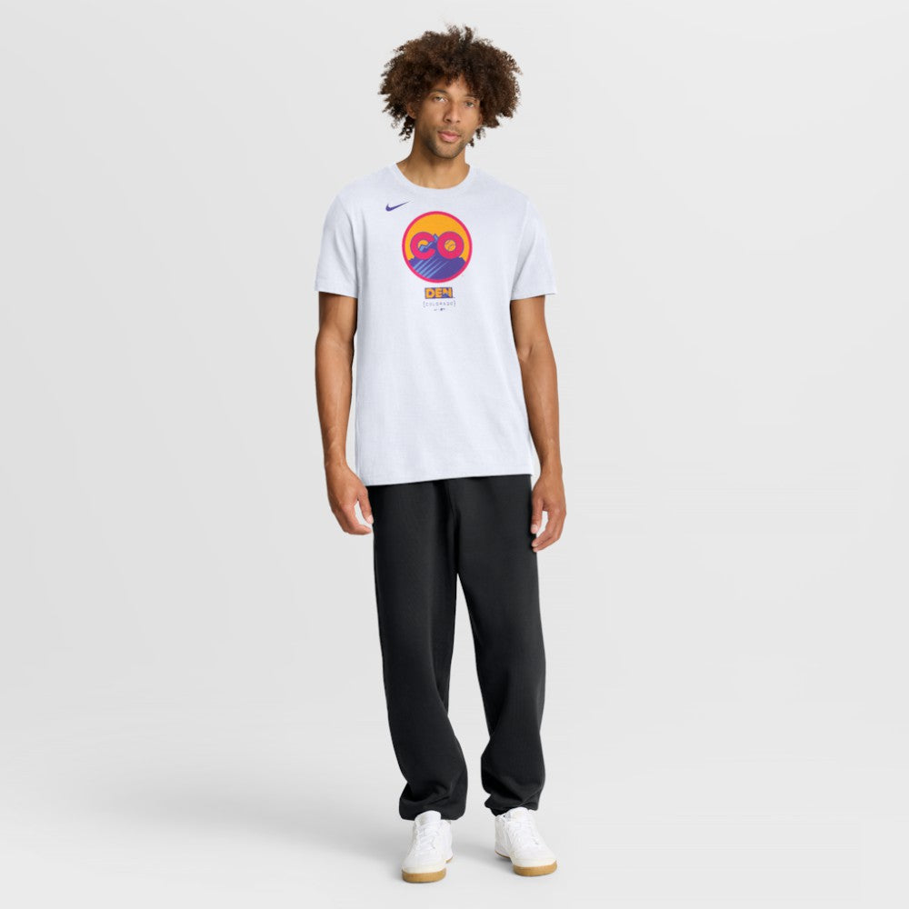 Colorado Rockies Nike City Connect Large Logo T-Shirt - White T-shirts
