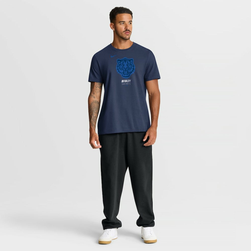 Detroit Tigers Nike City Connect Wordmark T-Shirt - Navy T-shirts
