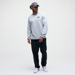 Green Bay Packers Tech Fleece Raglan Sweatshirt Heather Gray