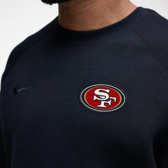 San Francisco 49ers Tech Fleece Raglan Sweatshirt Black
