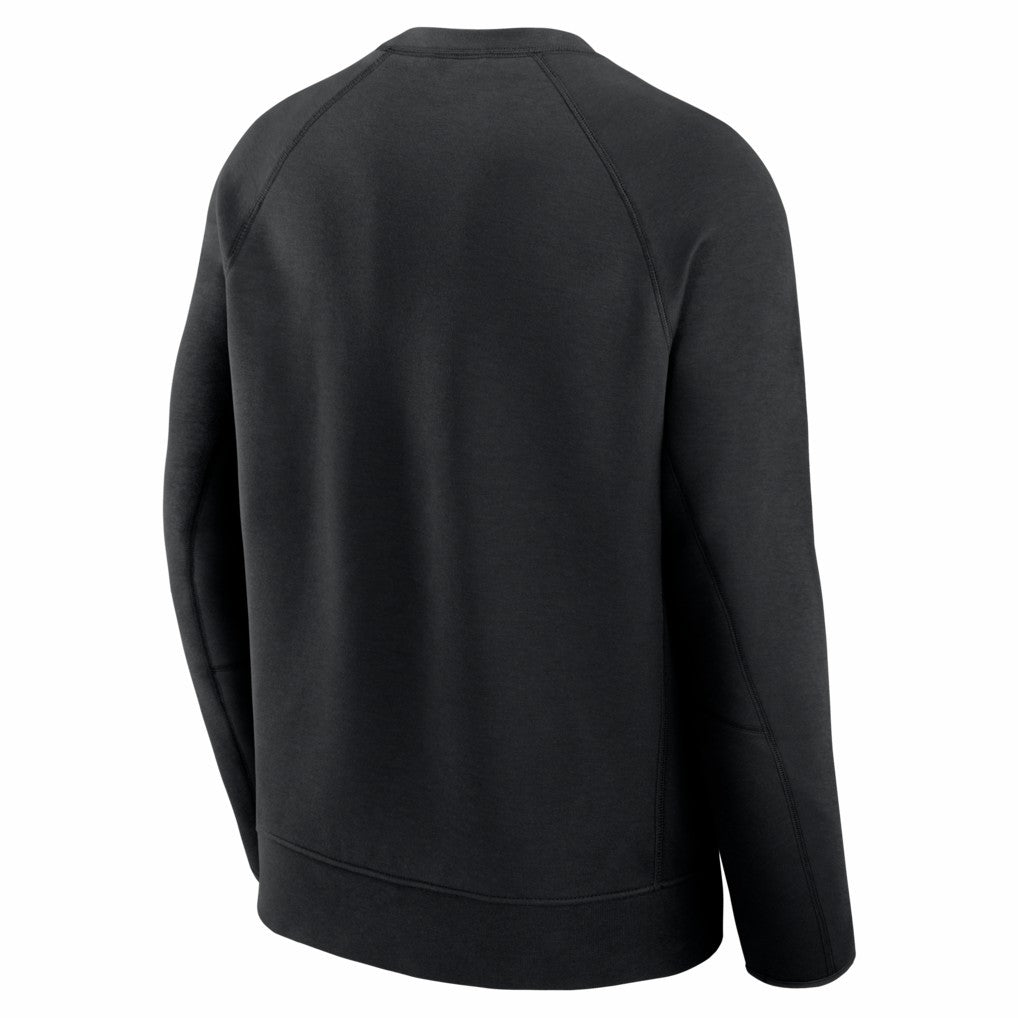 San Francisco 49ers Tech Fleece Raglan Sweatshirt Black
