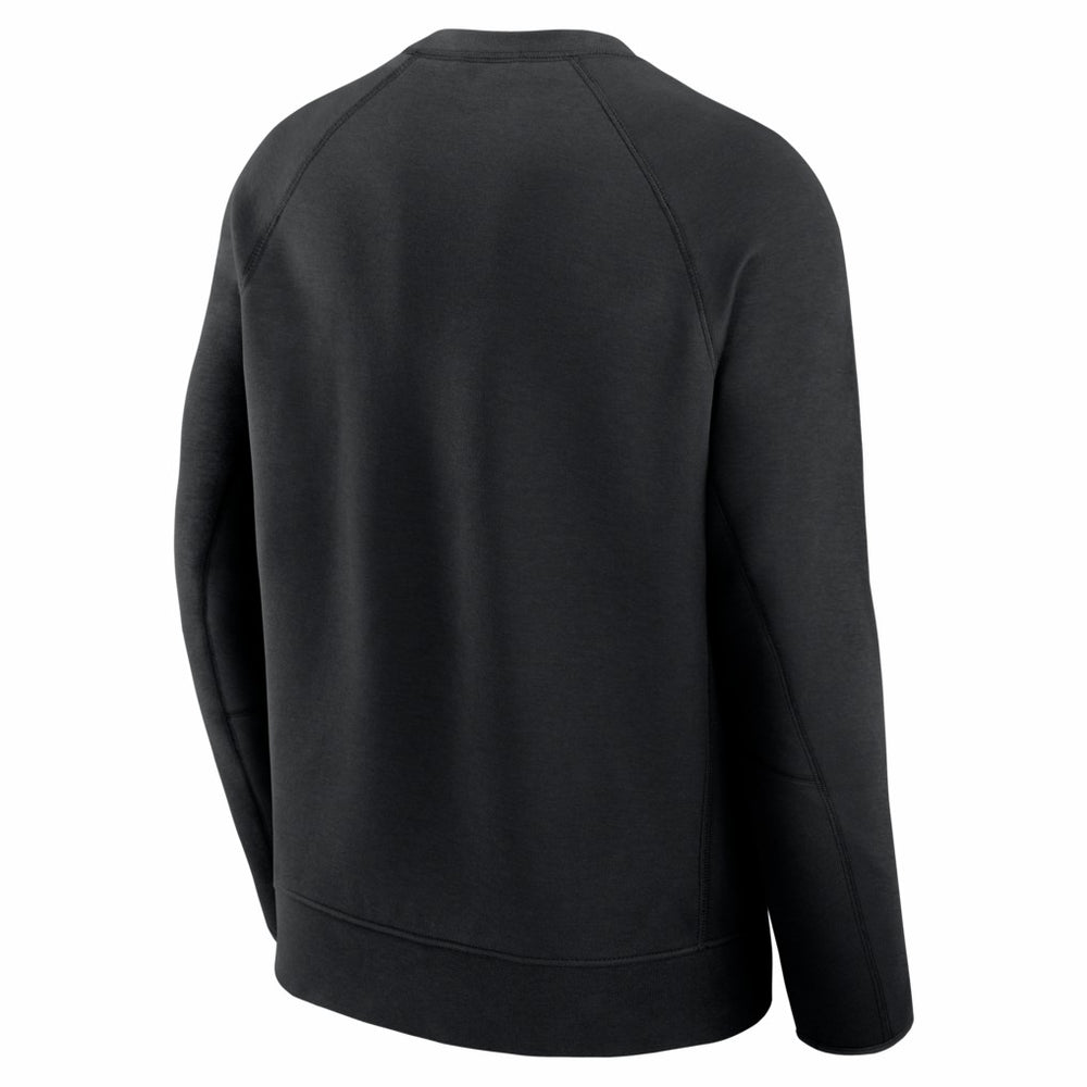 San Francisco 49ers Tech Fleece Raglan Sweatshirt Black