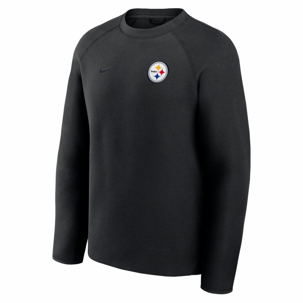 Pittsburgh Steelers Tech Fleece Raglan Sweatshirt Black
