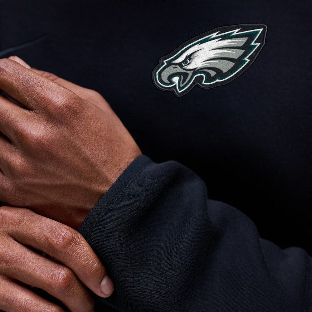 Philadelphia Eagles Tech Fleece Raglan Sweatshirt Black