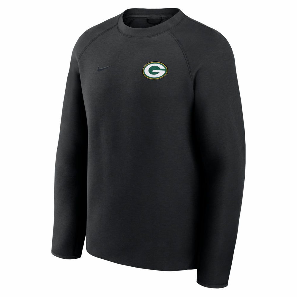 Green Bay Packers Tech Fleece Raglan Sweatshirt Black