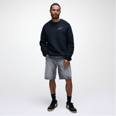 Buffalo Bills Tech Fleece Raglan Sweatshirt Black