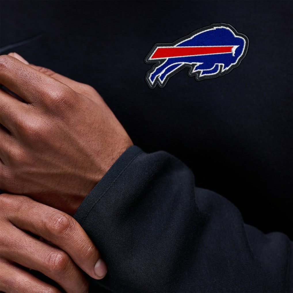 Buffalo Bills Tech Fleece Raglan Sweatshirt Black