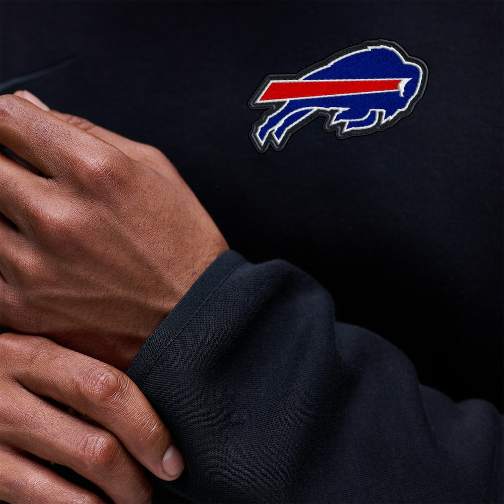 Buffalo Bills Tech Fleece Raglan Sweatshirt Black