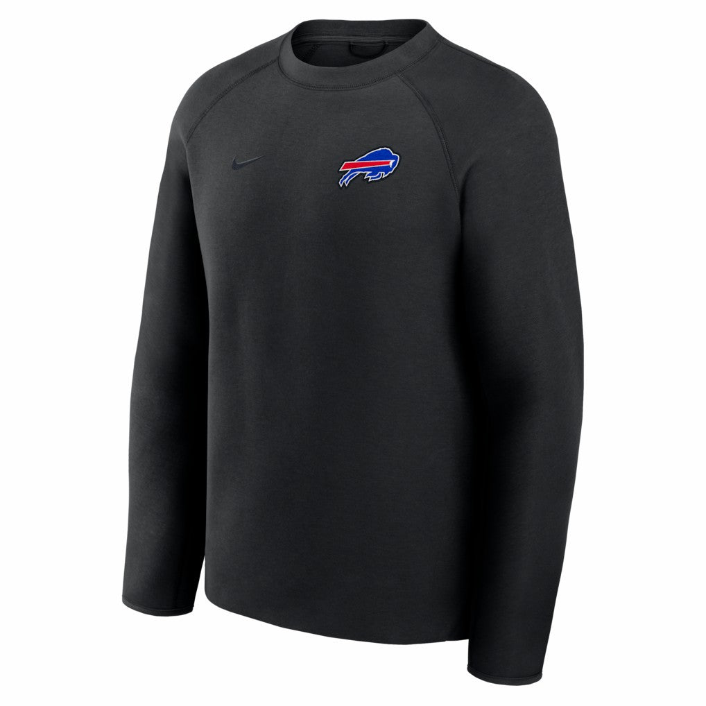 Buffalo Bills Tech Fleece Raglan Sweatshirt Black