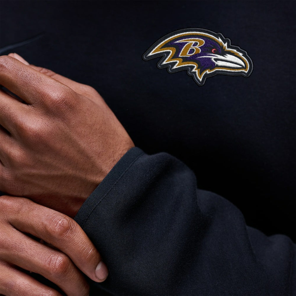 Baltimore Ravens Tech Fleece Raglan Sweatshirt Black