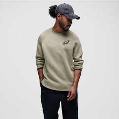 Philadelphia Eagles Tech Fleece Raglan Sweatshirt Olive
