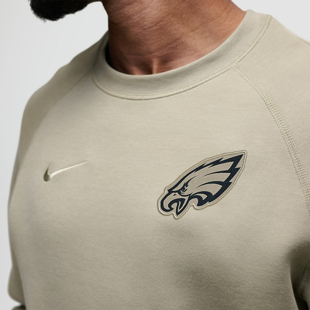 Philadelphia Eagles Tech Fleece Raglan Sweatshirt Olive