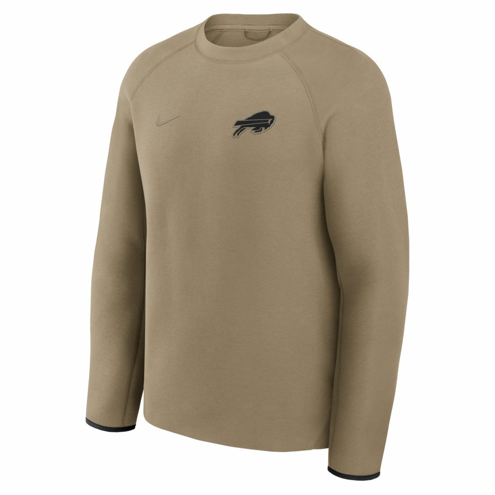 Buffalo Bills Tech Fleece Raglan Sweatshirt Olive
