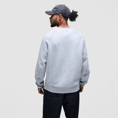 San Diego Padres Nike Tech Fleece Raglan Sweatshirt - Heather Gray Sweatshirts