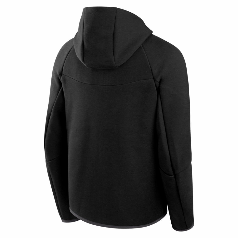 New York Mets Nike Tech Fleece Raglan Full-Zip Windrunner Hoodie - Black Hoodies