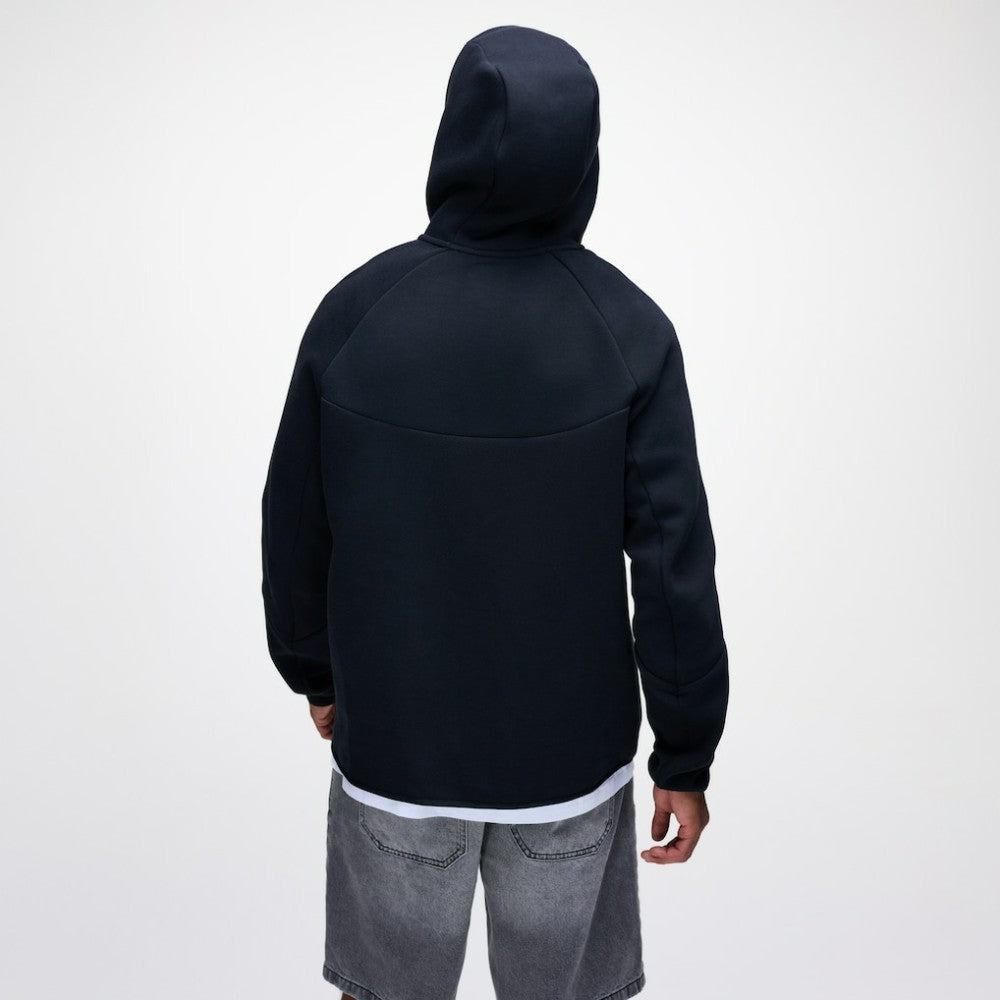 Boston Red Sox Nike Tech Fleece Raglan Full-Zip Windrunner Hoodie - Black Hoodies