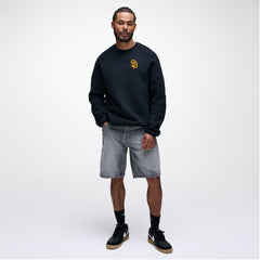 San Diego Padres Nike Tech Fleece Raglan Sweatshirt - Black Sweatshirts