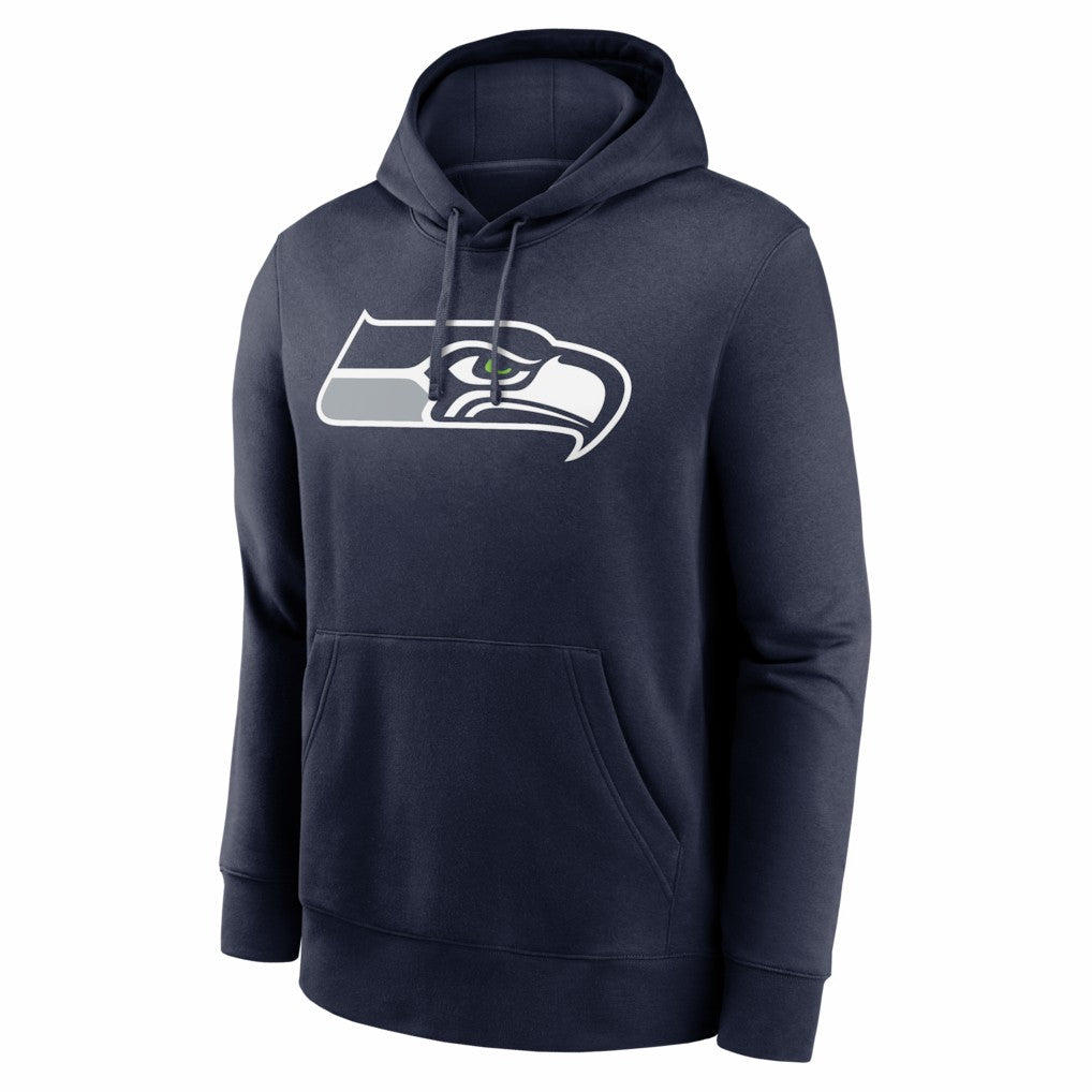 Jaxon Smith-Njigba Seattle Seahawks Name & Number Fleece Hoodie Navy