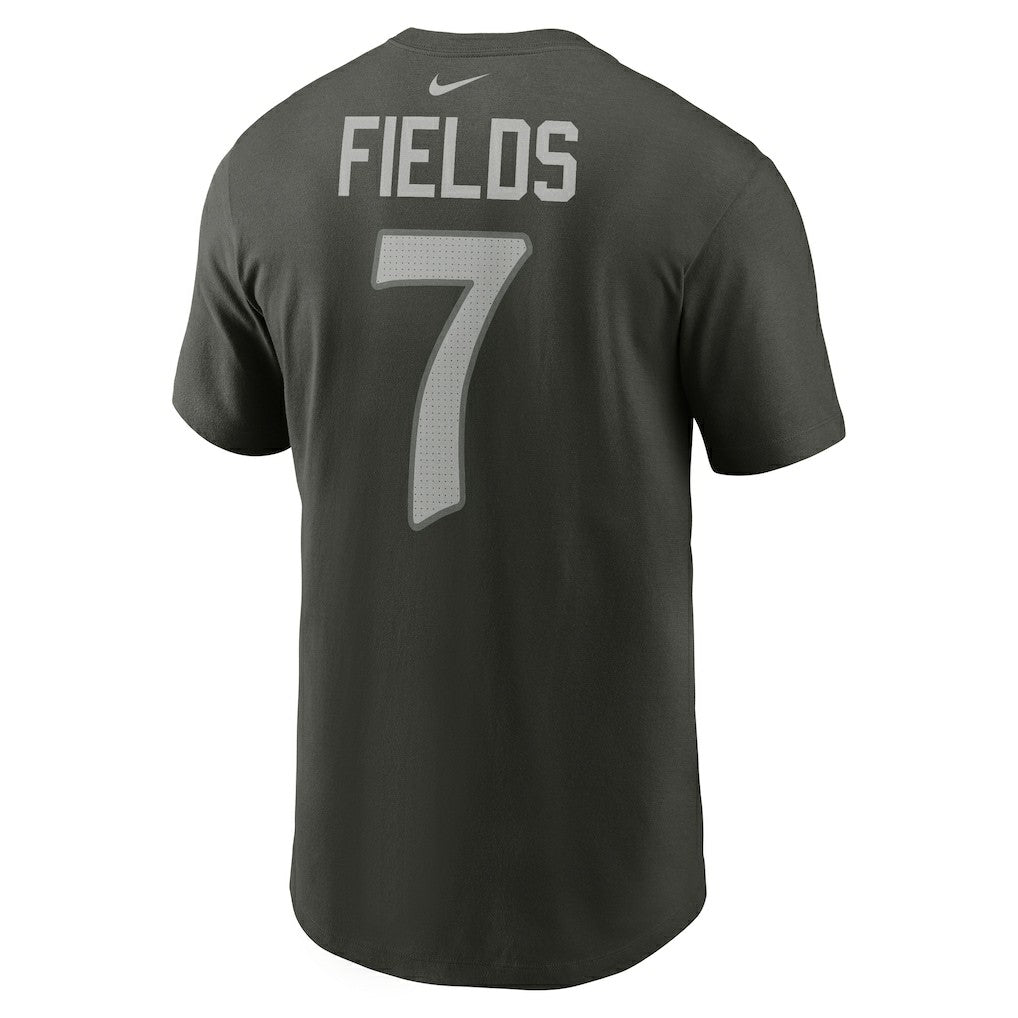 Justin Fields New York Jets 2025 Rivalries Collection Player Name & Number T-Shirt Gotham Green