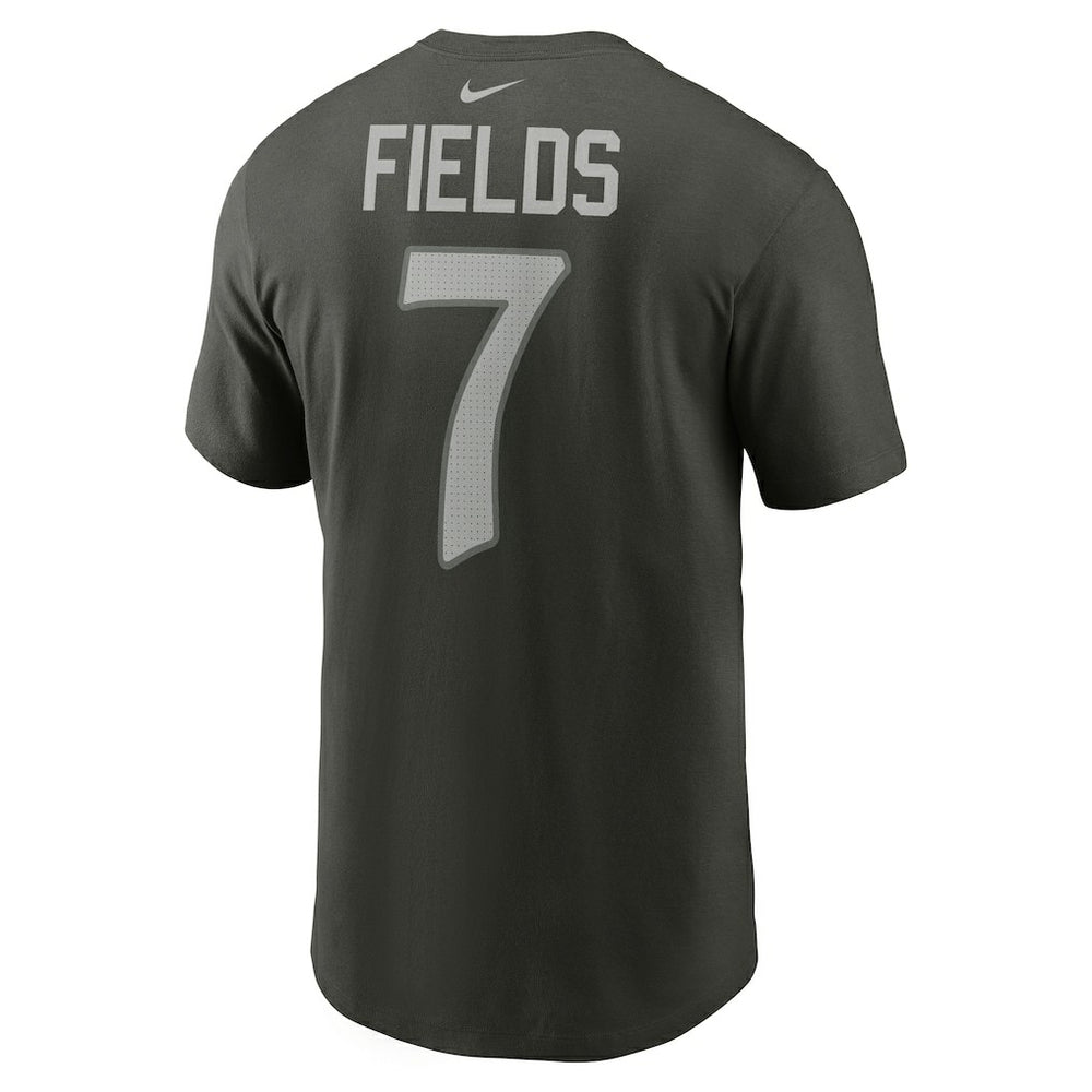 Justin Fields New York Jets 2025 Rivalries Collection Player Name & Number T-Shirt Gotham Green