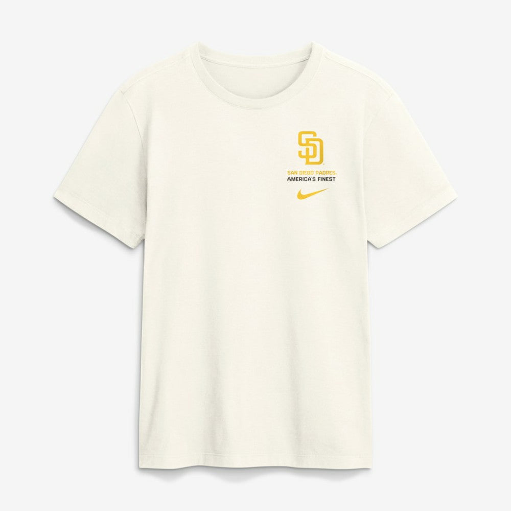 San Diego Padres Nike Primetime 2-Hit T-Shirt - Cream T-shirts