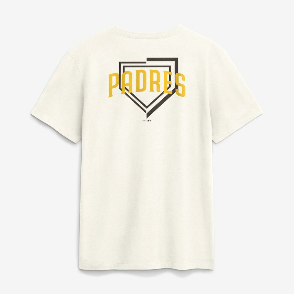San Diego Padres Nike Primetime 2-Hit T-Shirt - Cream T-shirts