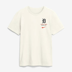 Detroit Tigers Nike Primetime 2-Hit T-Shirt - Cream T-shirts
