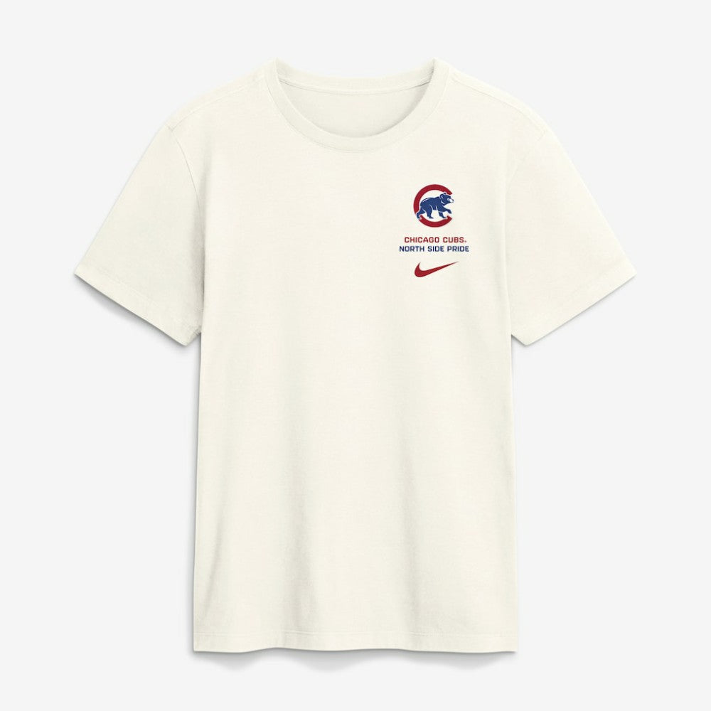 Chicago Cubs Nike Primetime 2-Hit T-Shirt - Cream T-shirts