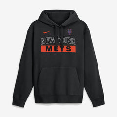 New York Mets Nike Primetime Club Hoodie - Black Hoodies